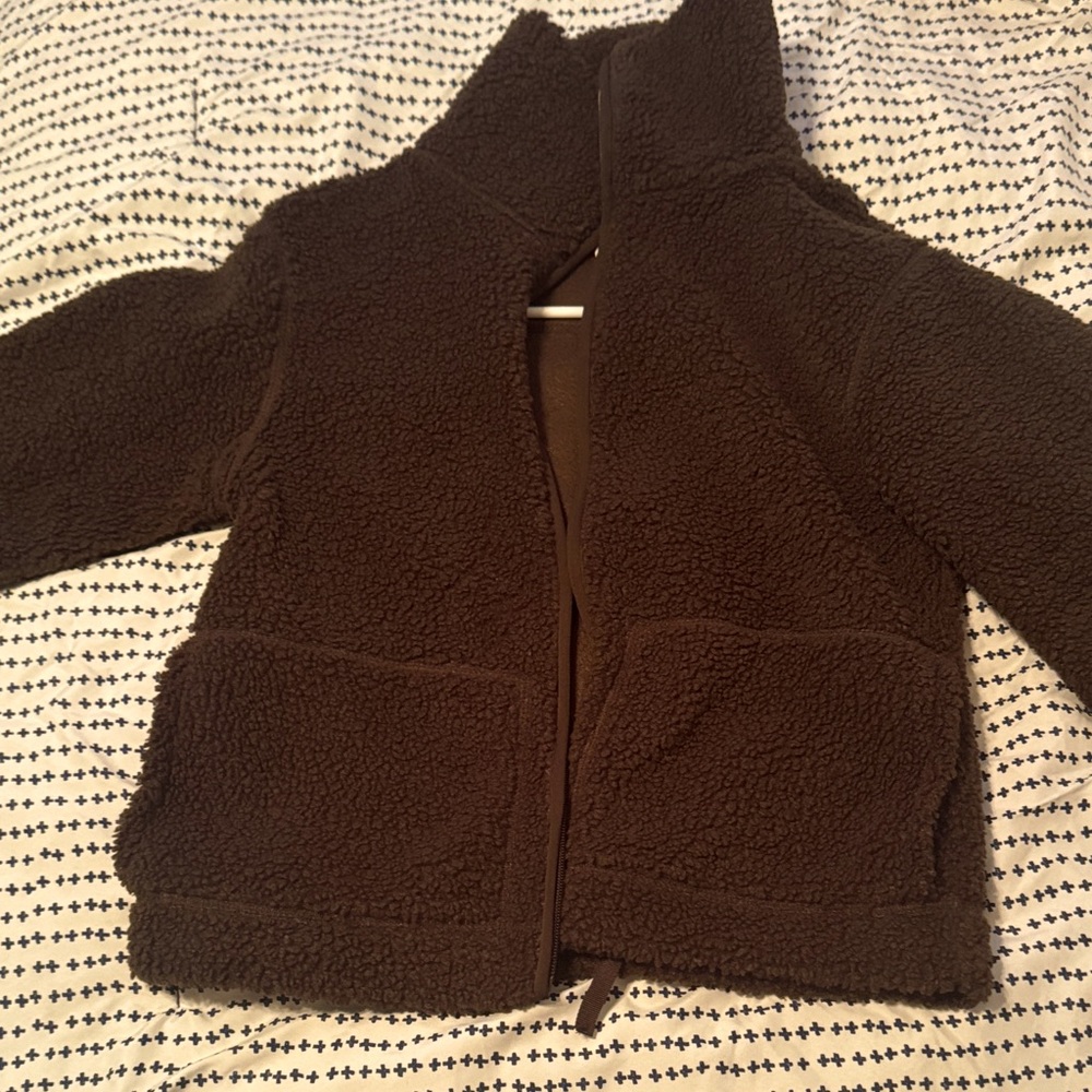 Cozy Brown Kids Jacket